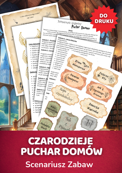 Scenariusz zabaw urodzinowych czarodzieje puchar domów.png