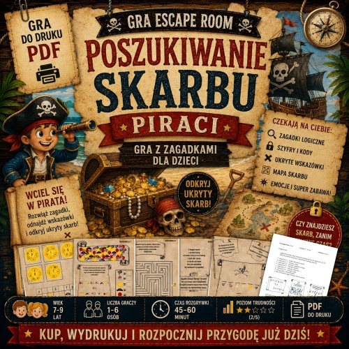 Gra poszukiwanie skarbu piraci gra pdf do druku dla dzieci.jpg