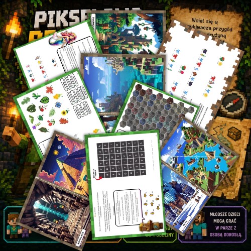 Pikselowa Przygoda_ Zaginiony Skarb Steva – Gra Poszukiwanie Skarbu do Druku (2).jpg