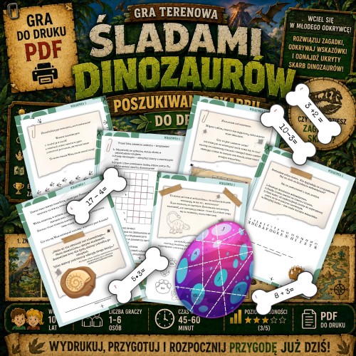 Śladami Dinozaurów – Gra Terenowa Poszukiwanie Skarbu do Druku (4).jpg